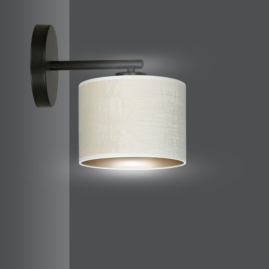 Wandlamp Baullor Zwart Ø20 cm - Afbeelding 4