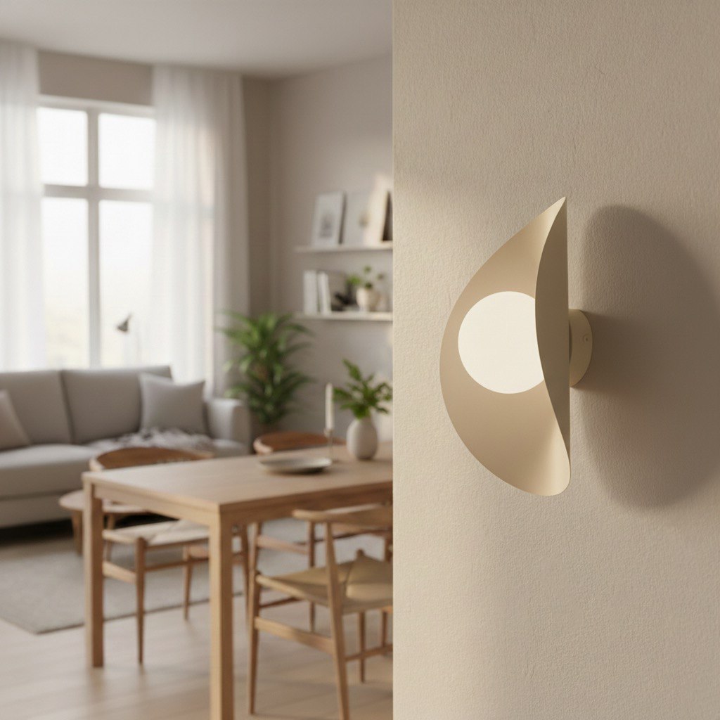 Wandlamp Hierri Wit Ø10 cm - Afbeelding 4