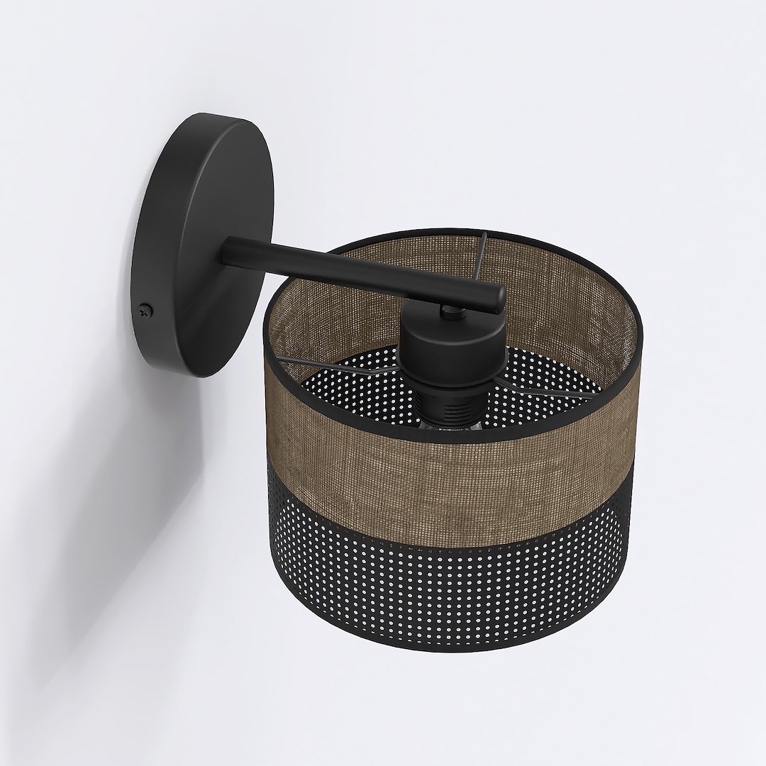 Wandlamp Kaarner Zwart Ø20 cm - Afbeelding 4