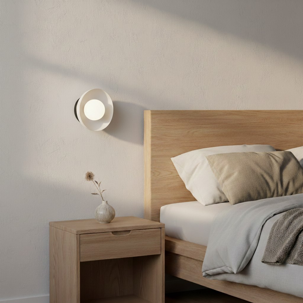 Wandlamp Skuvand Wit Ø10 cm - Afbeelding 4