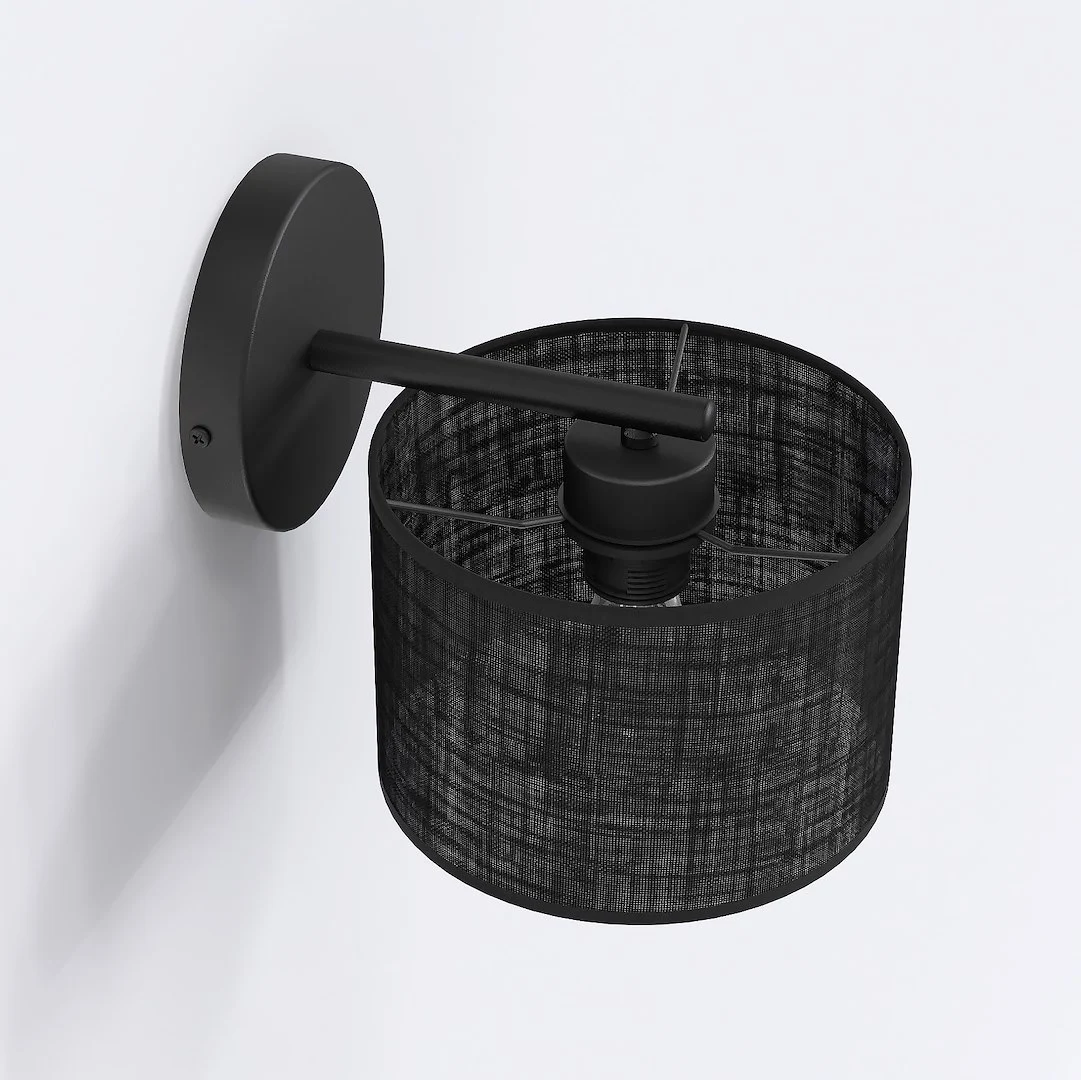 Wandlamp Kloossir Zwart Ø20 cm - Afbeelding 4