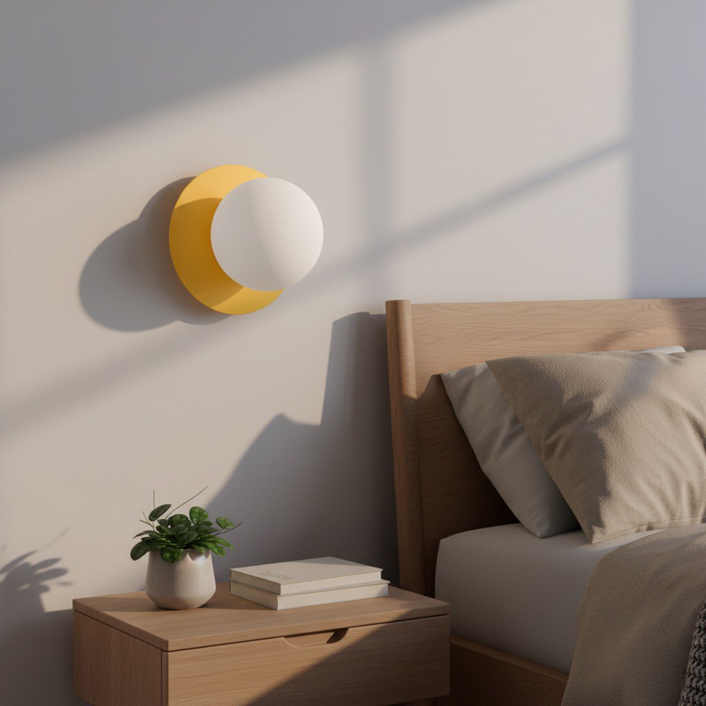 Wandlamp Damme Oranje Ø10 cm - Afbeelding 4