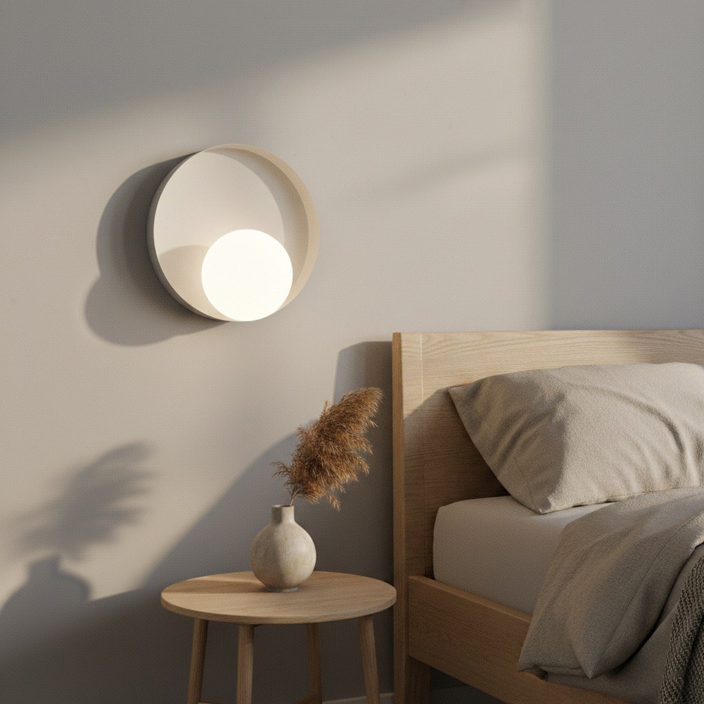 Wandlamp Klooltine Wit Ø10 cm - Afbeelding 4