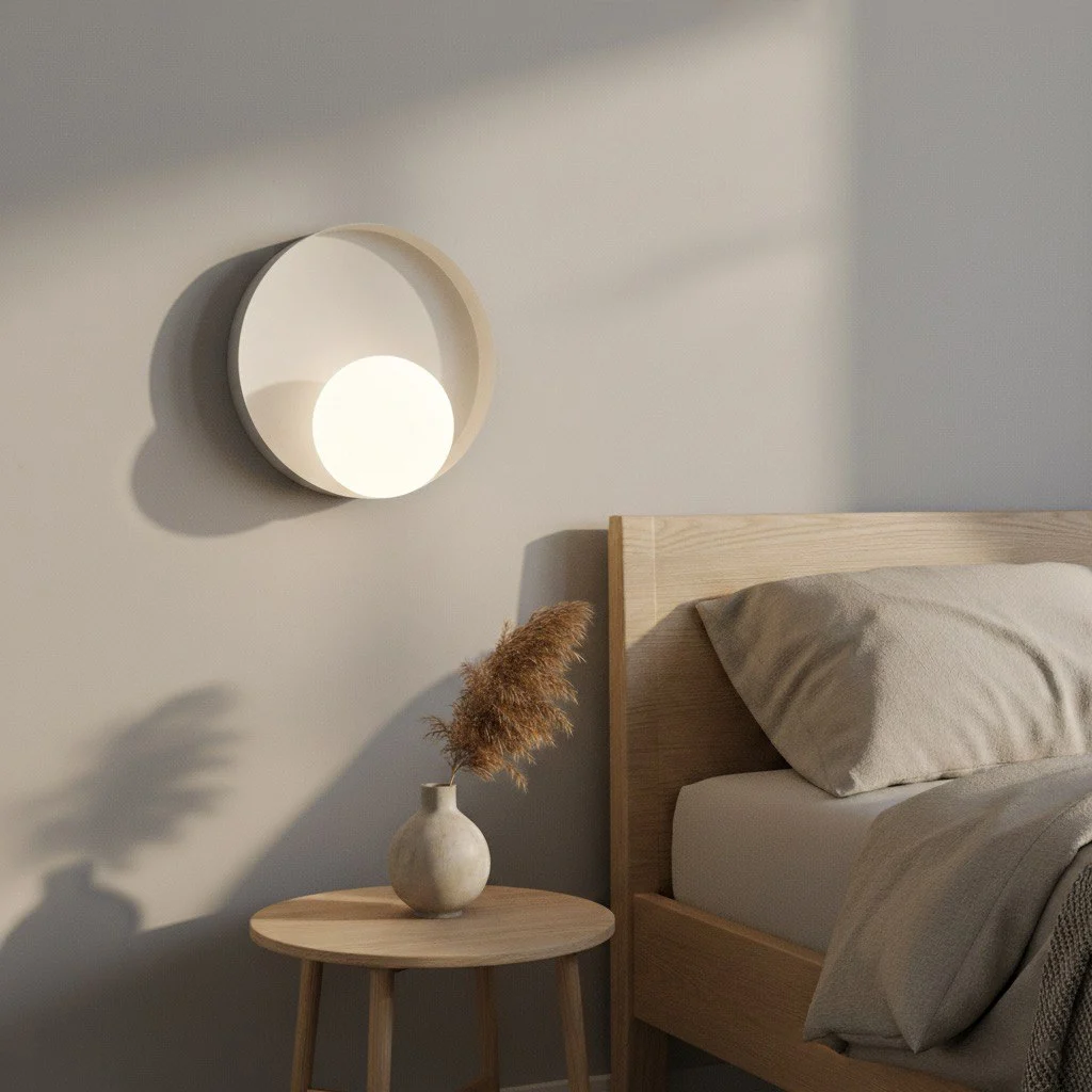 Wandlamp Klooltine Wit Ø10 cm - Afbeelding 4