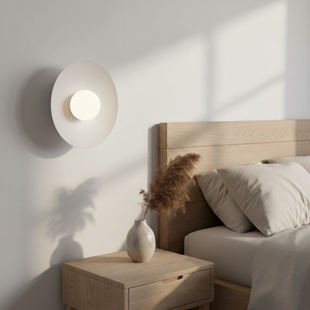Wandlamp Tulesta Wit Ø10 cm - Afbeelding 4
