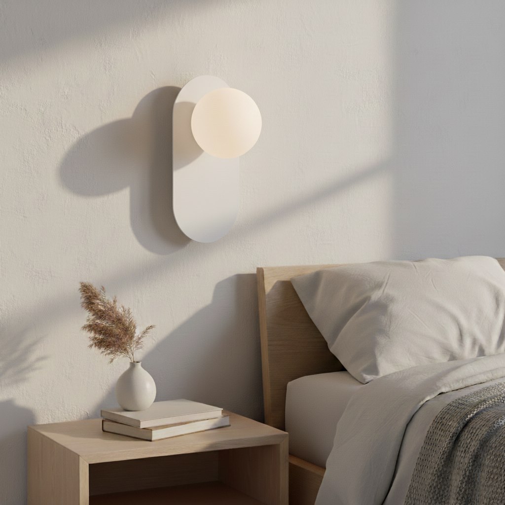 Plafondlamp Kaurdal Wit Ø10 cm - Afbeelding 4