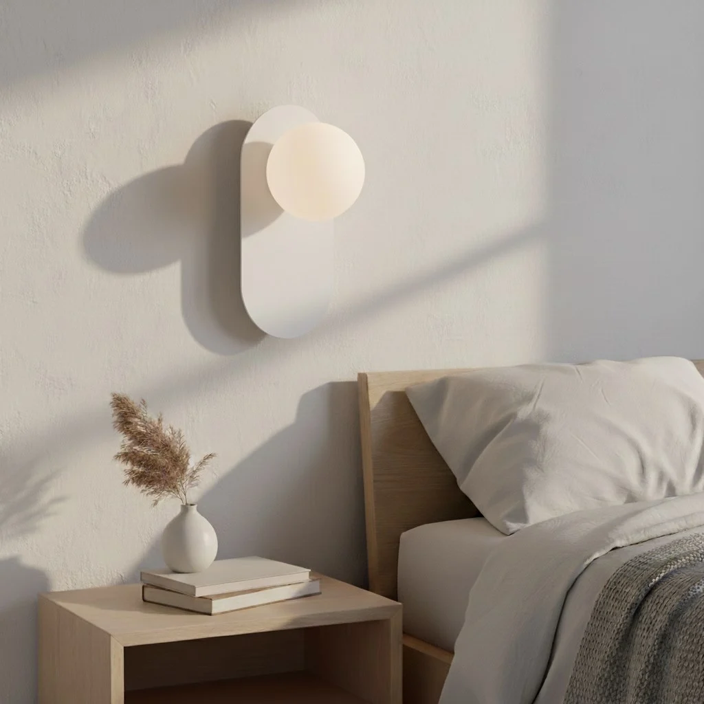 Plafondlamp Kaurdal Wit Ø10 cm - Afbeelding 4