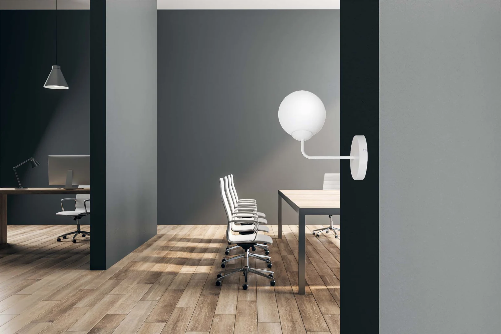 Wandlamp Bietal Wit Ø15 cm - Afbeelding 4