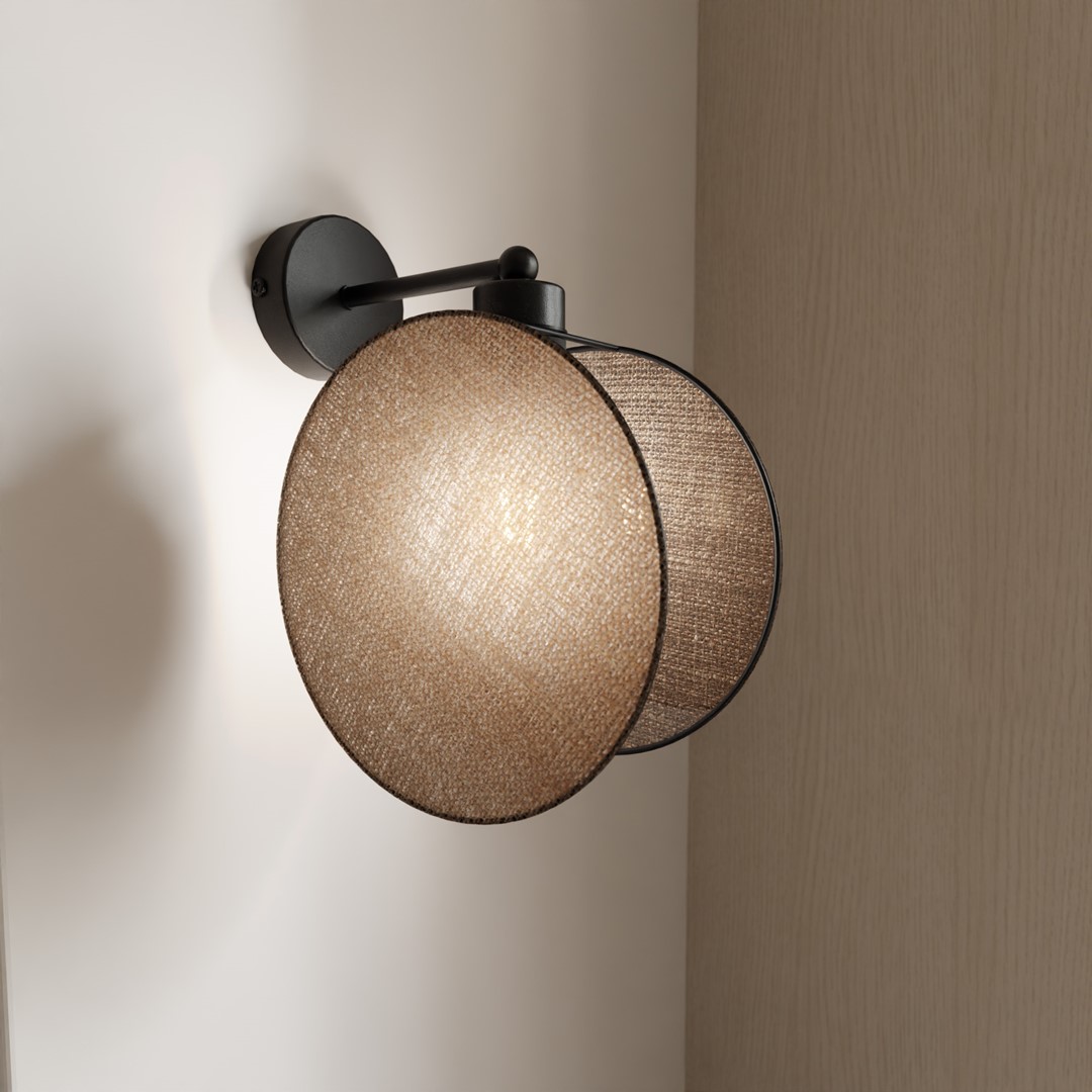 Hanglamp Seensoro Zwart Ø20 cm - Afbeelding 4