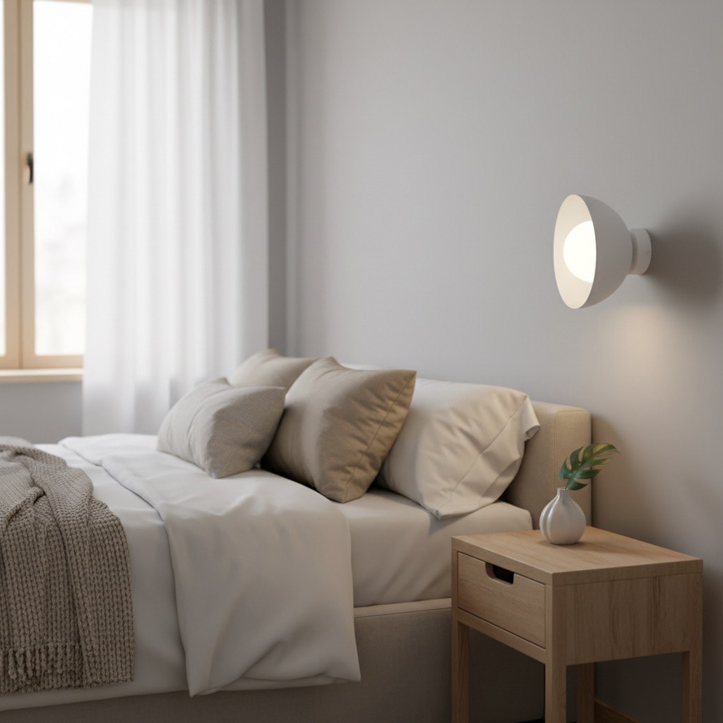 Wandlamp Tandon Wit Ø10 cm - Afbeelding 4