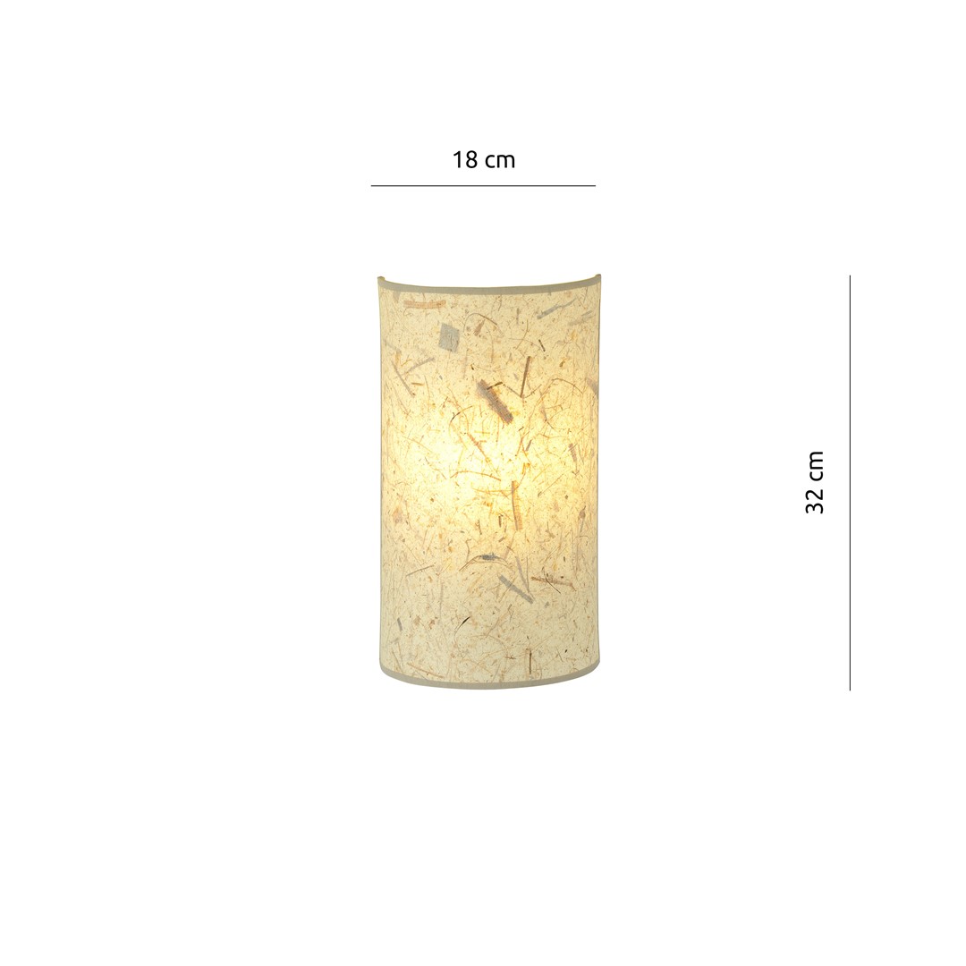 Wandlamp Moltesta Zwart Ø18 cm - Afbeelding 4