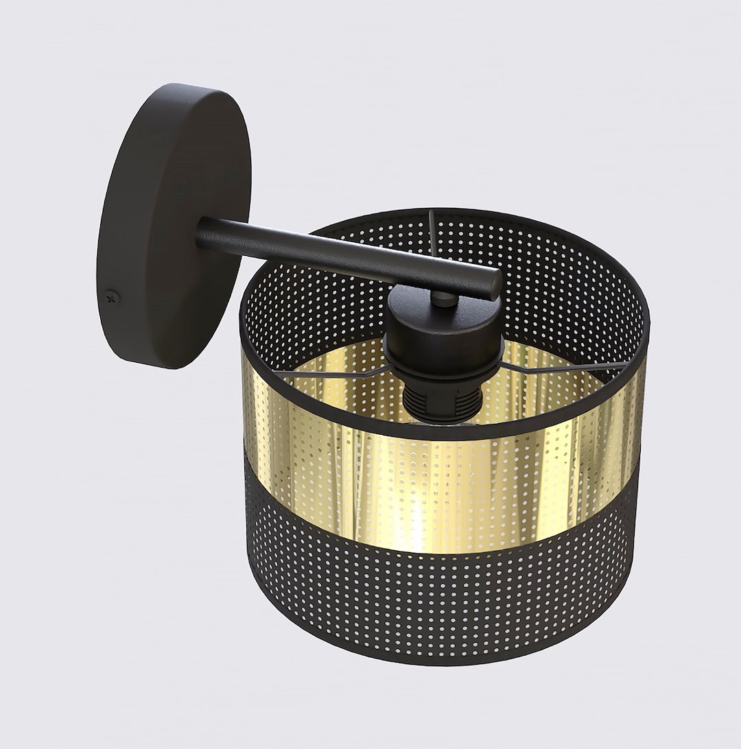 Wandlamp Geltane Zwart Ø20 cm - Afbeelding 4