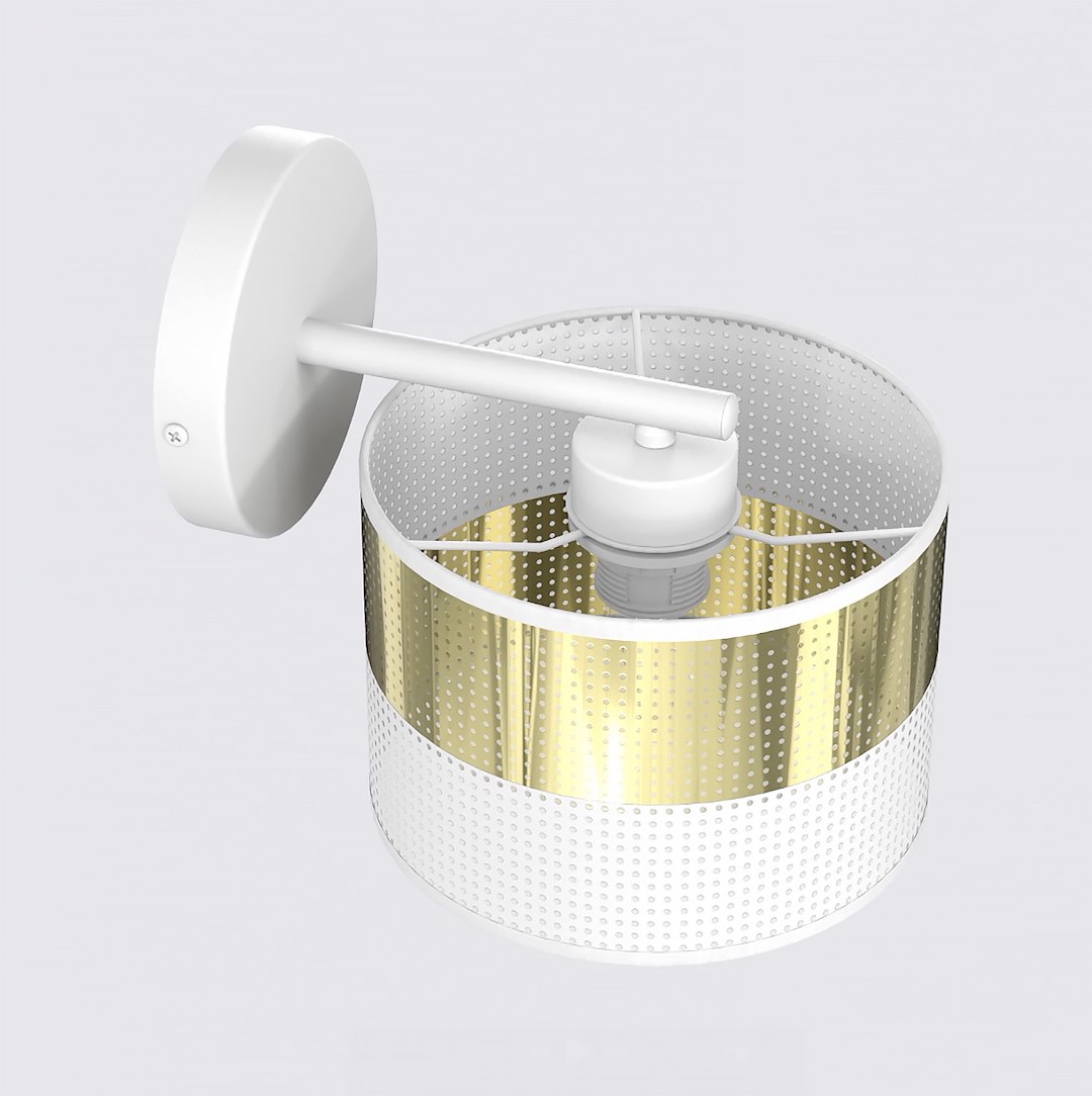 Wandlamp Sterri Wit Ø20 cm - Afbeelding 4