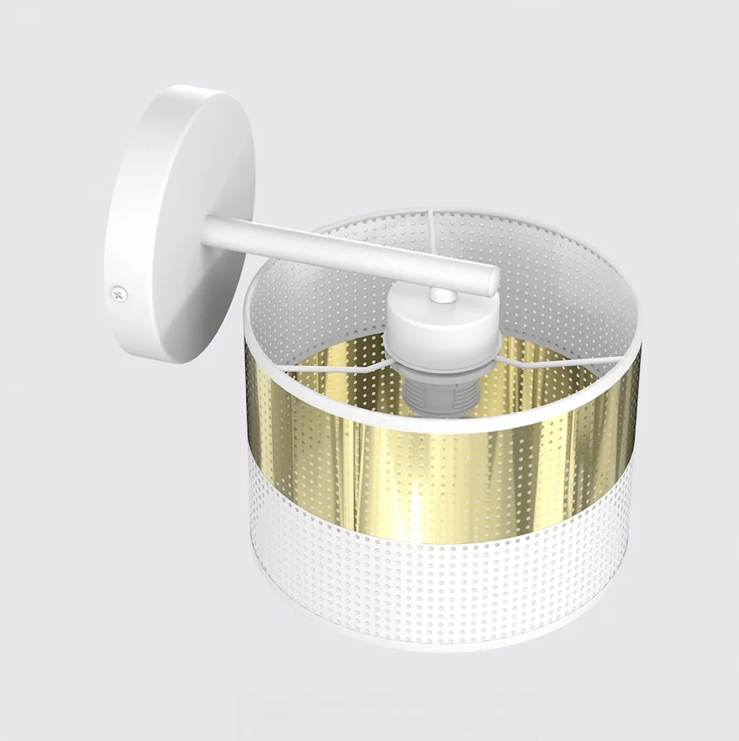Wandlamp Sterri Wit Ø20 cm - Afbeelding 4