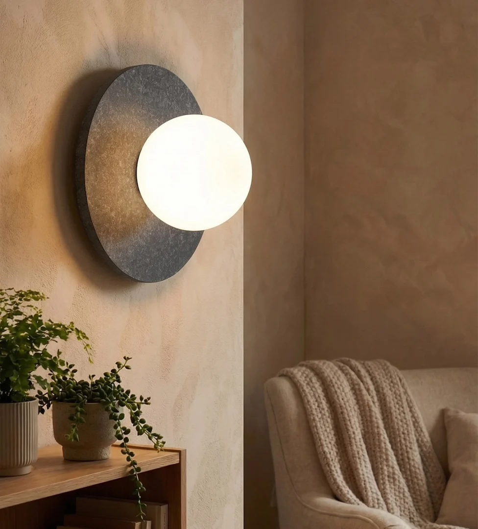 Wandlamp Praadira Zwart - Afbeelding 5