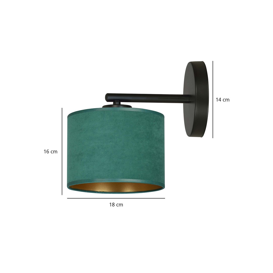 Wandlamp Flaummen Zwart Ø20 cm - Afbeelding 5