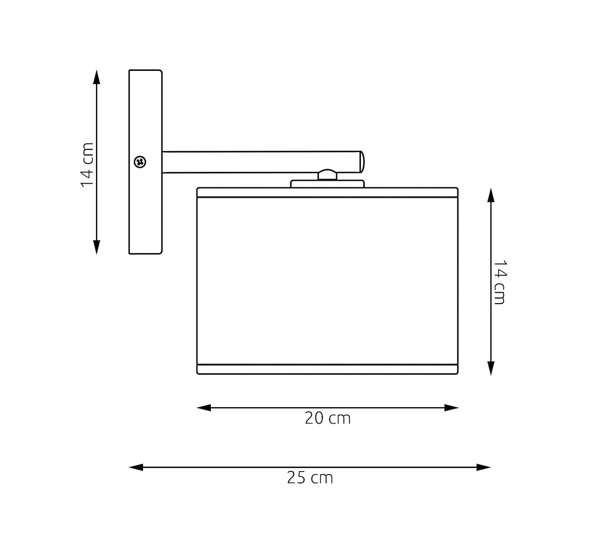 Wandlamp Kaarner Zwart Ø20 cm - Afbeelding 5