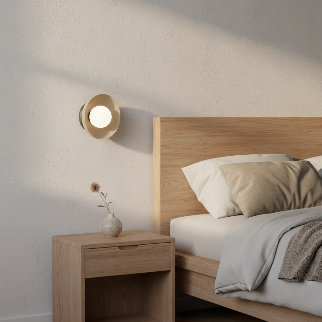 Wandlamp Braandi Wit Ø10 cm - Afbeelding 5