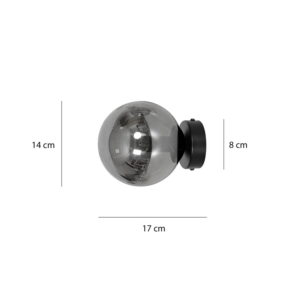 Hanglamp Sleildea Zwart Ø14 cm - Afbeelding 5