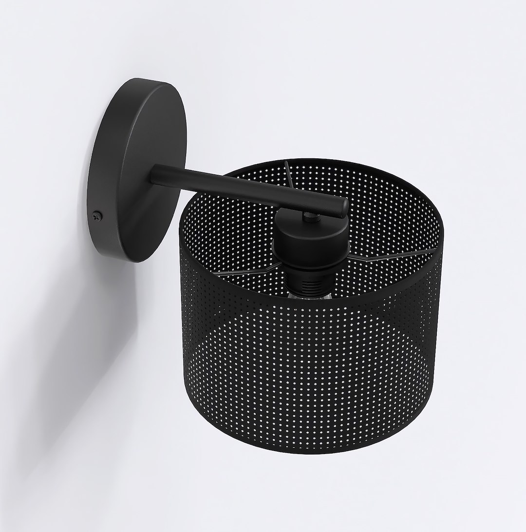 Wandlamp Fleindane Zwart Ø20 cm - Afbeelding 5