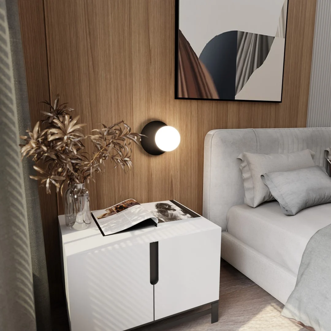 Wandlamp Peskis Zwart Ø15 cm - Afbeelding 6