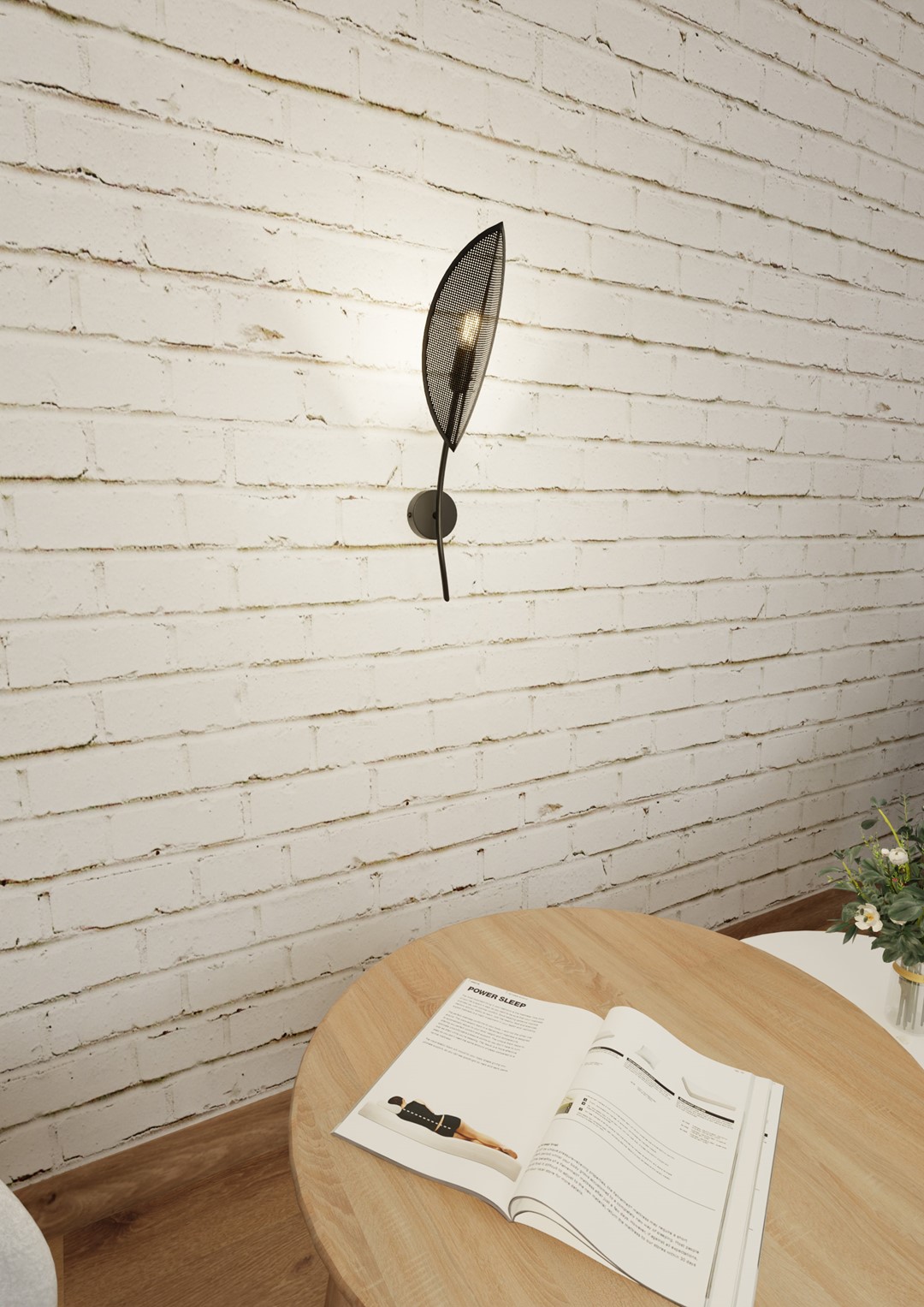 Wandlamp Kurmine Zwart Ø12 cm - Afbeelding 6