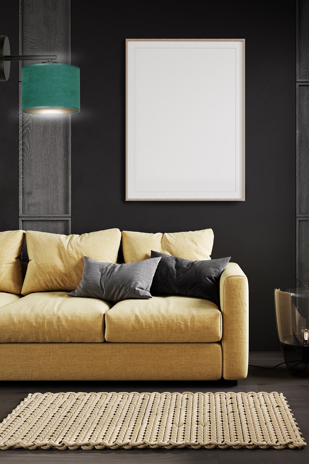 Wandlamp Flaummen Zwart Ø20 cm - Afbeelding 6