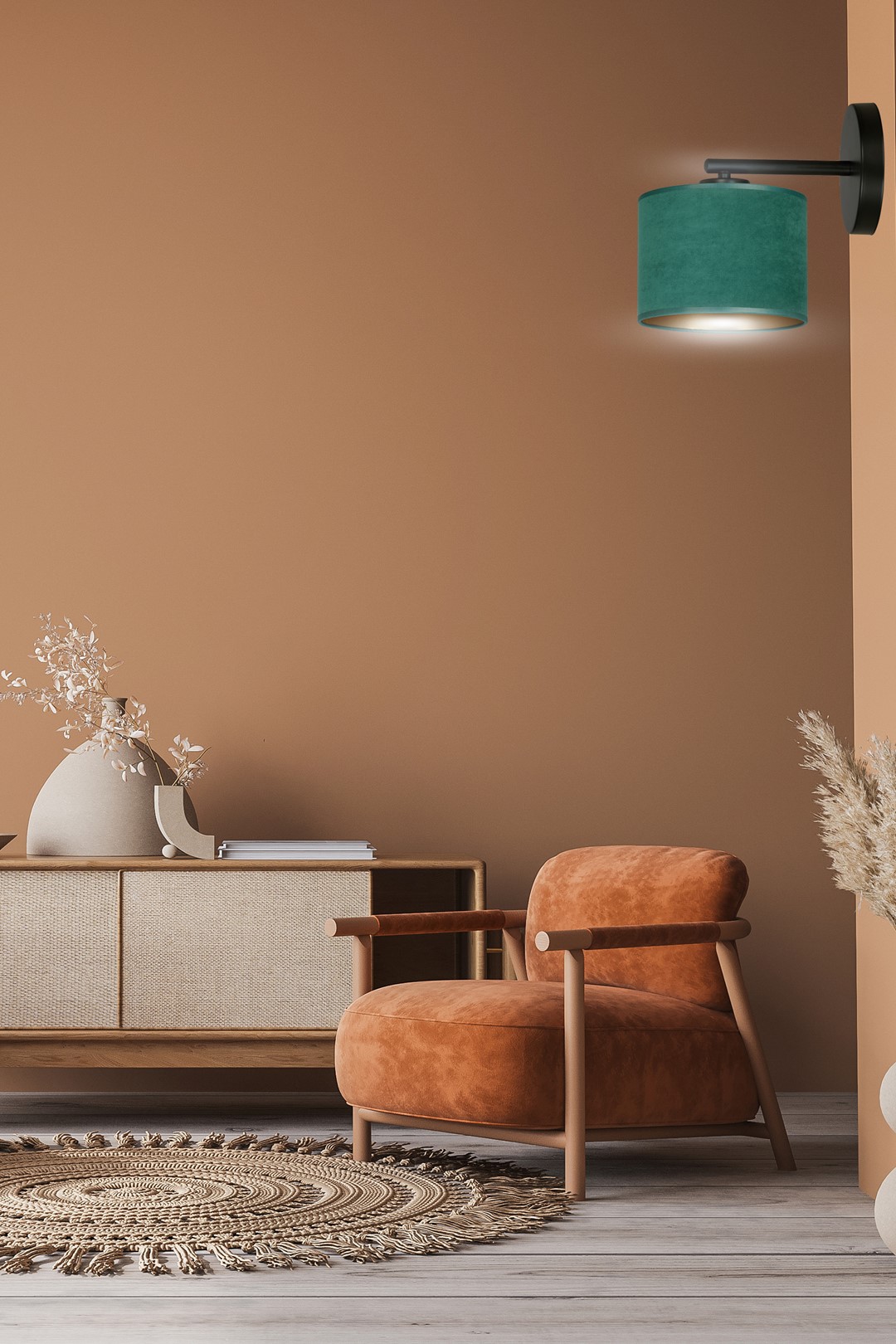 Wandlamp Flaummen Zwart Ø20 cm - Afbeelding 8