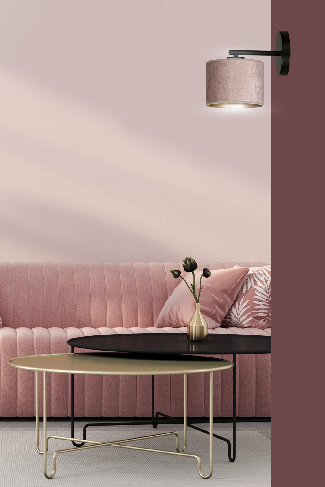 Wandlamp Seensura Zwart Ø20 cm - Afbeelding 8