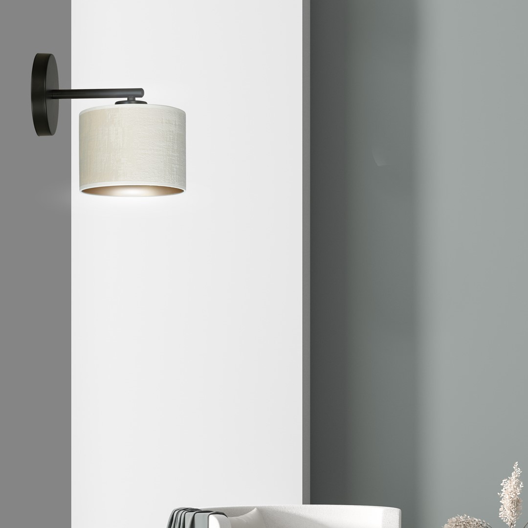Wandlamp Baullor Zwart Ø20 cm - Afbeelding 9
