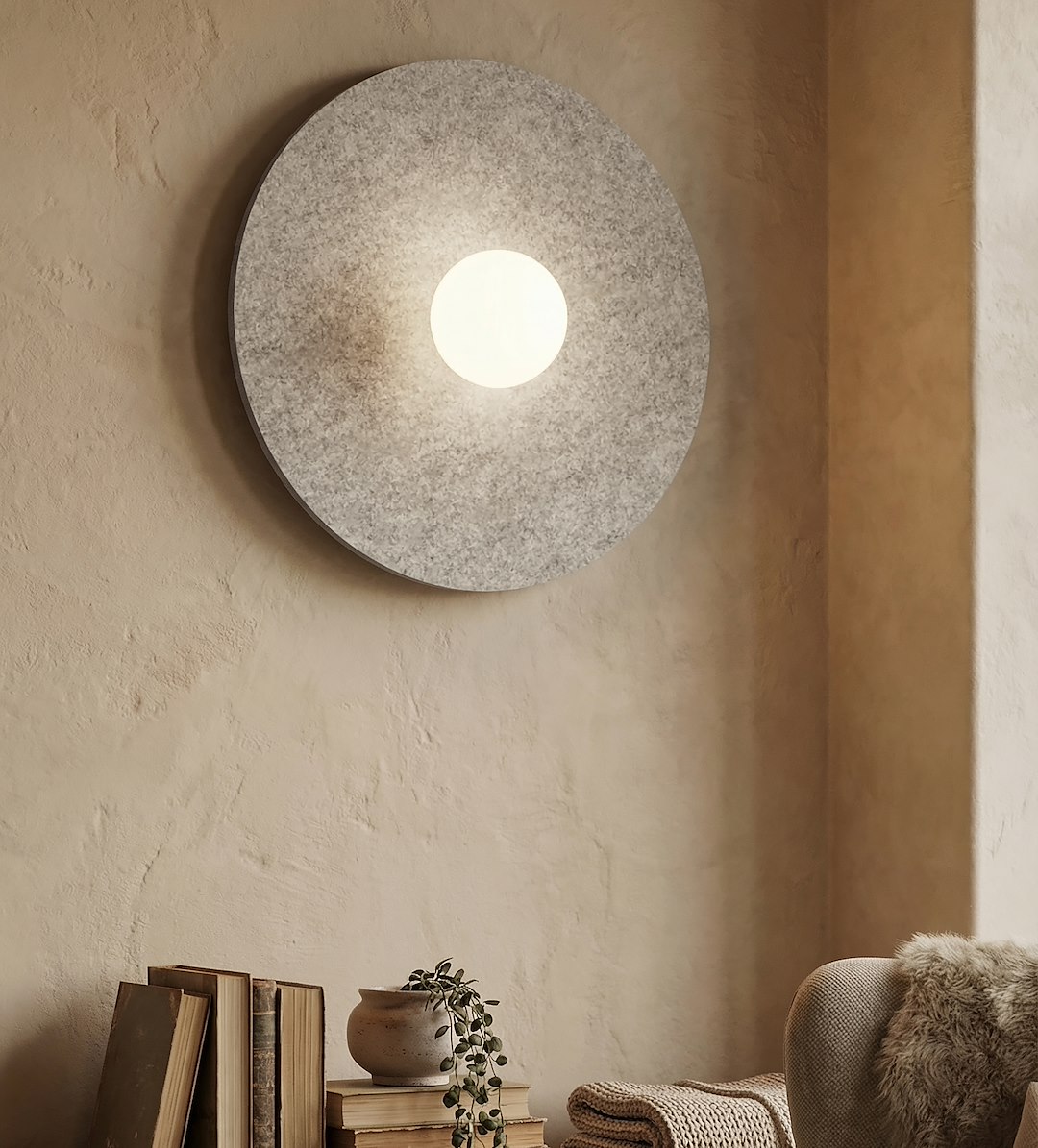 Wandlamp Gammond Grijs - Afbeelding 3