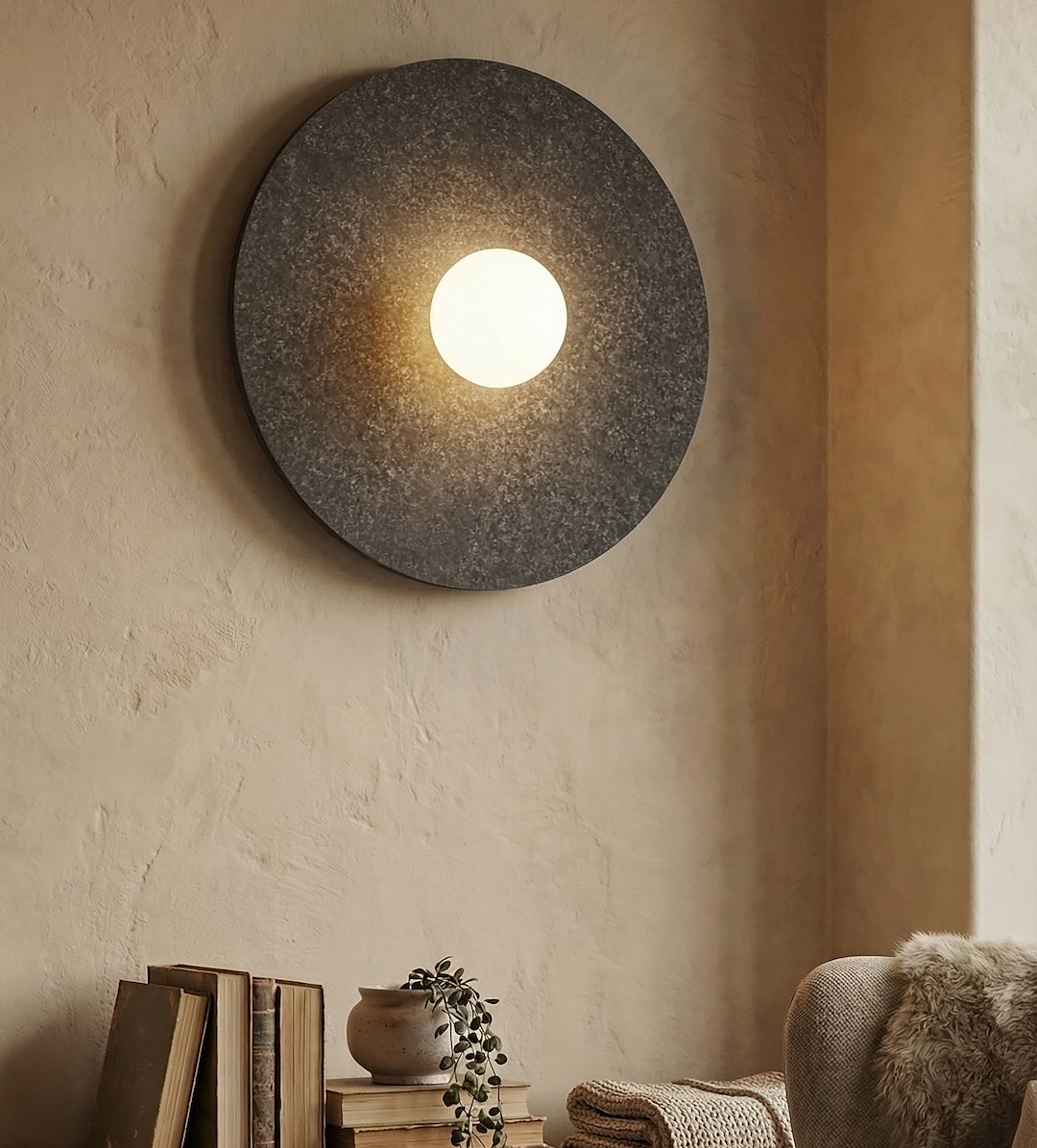 Wandlamp Gaaldol Zwart - Afbeelding 3