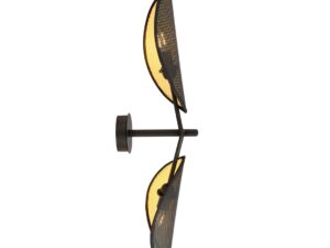 Wandlamp Boomia Zwart Ø12 cm