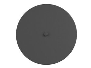 Wandlamp Gautella Zwart Ø20 cm