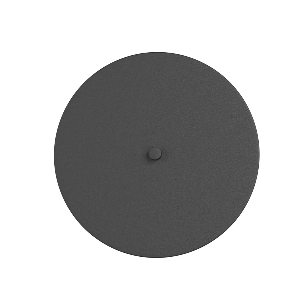 Wandlamp Gautella Zwart Ø20 cm