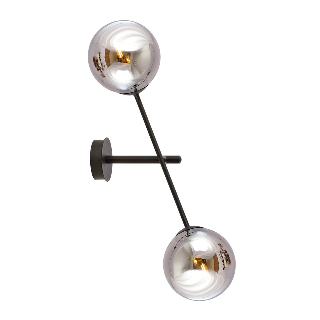 Wandlamp Jenir Zwart Ø14 cm