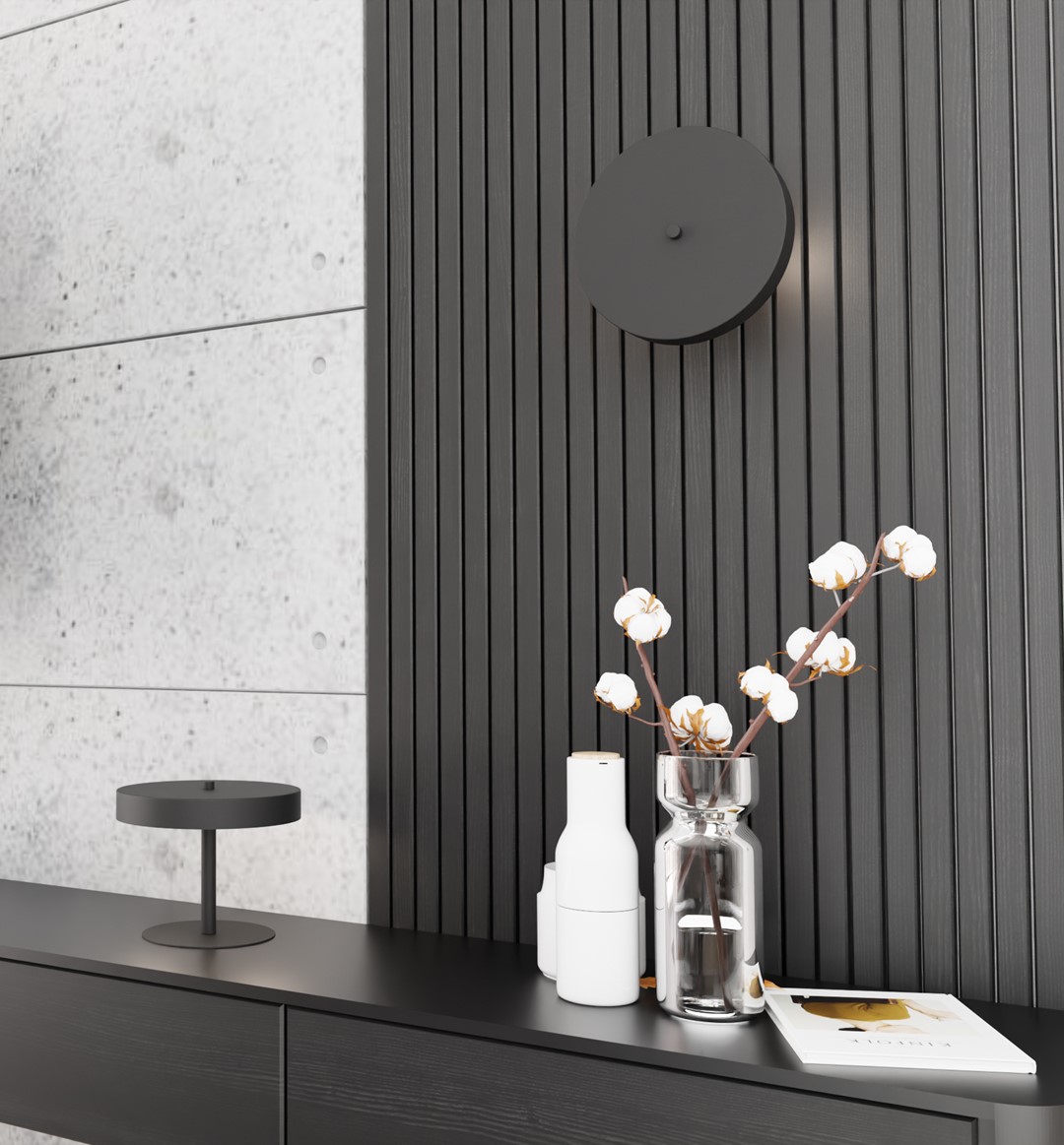 Wandlamp Gautella Zwart Ø20 cm - Afbeelding 5