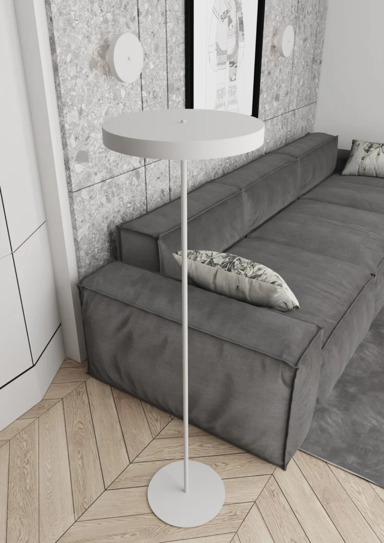 Wandlamp Jerdas Wit Ø20 cm - Afbeelding 5