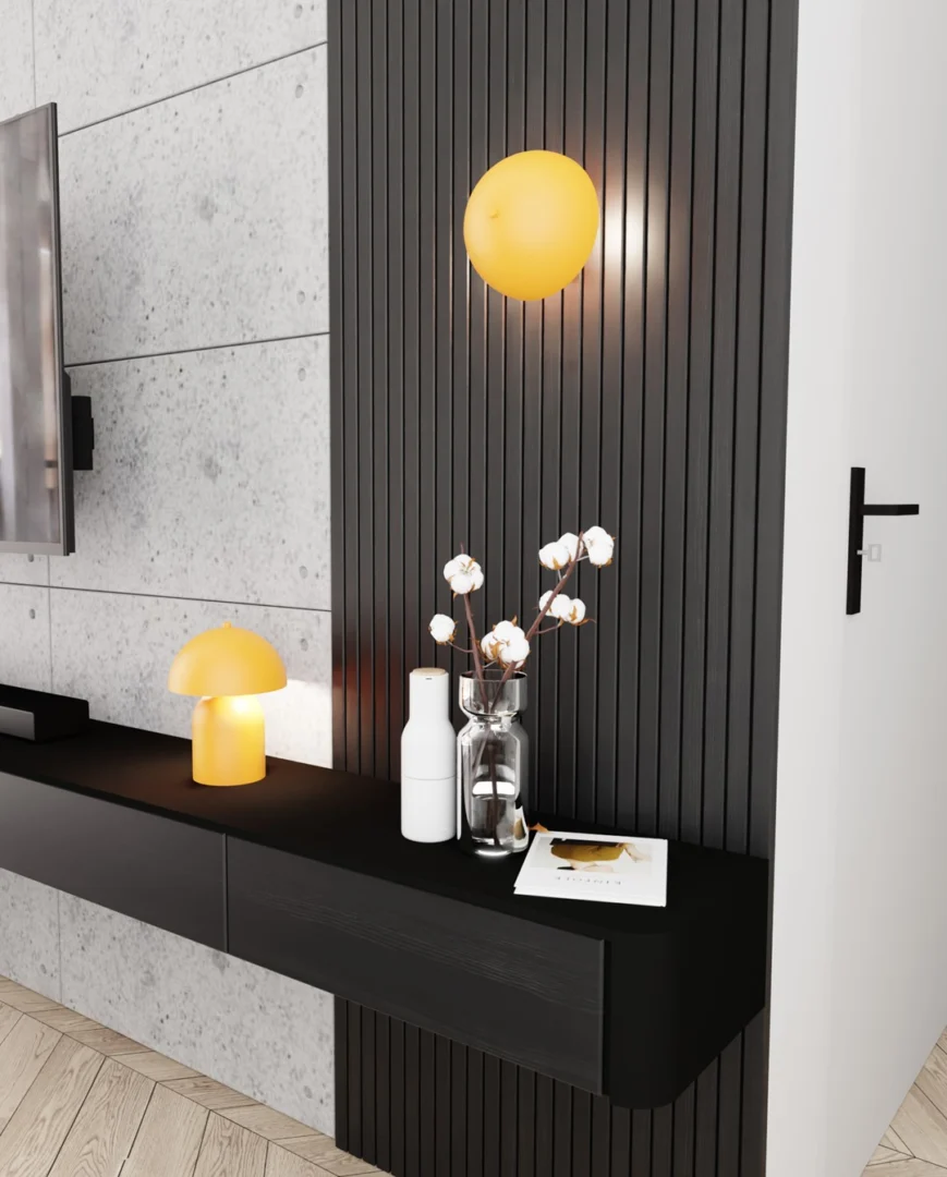 Wandlamp Teenu Oranje Ø18 cm - Afbeelding 6