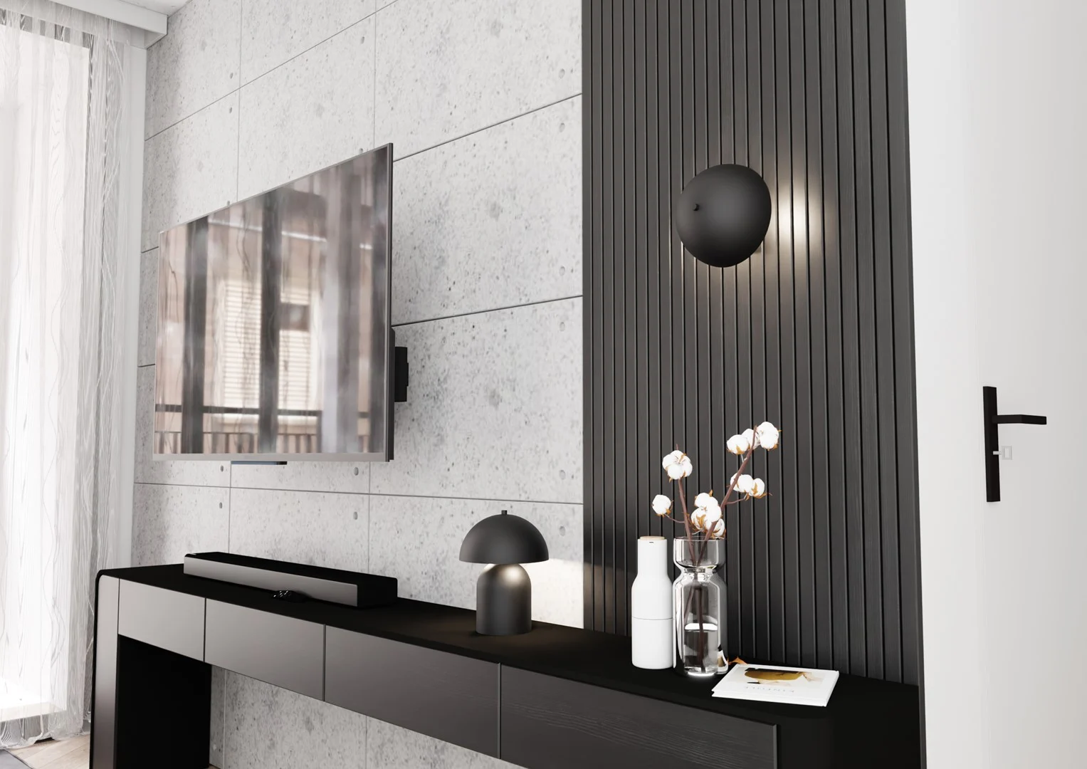 Wandlamp Soonsir Zwart Ø18 cm - Afbeelding 7