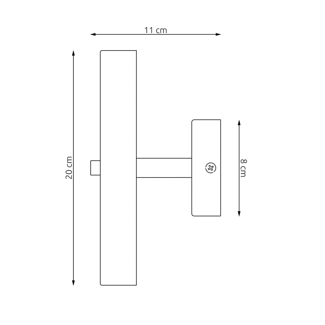Wandlamp Gautella Zwart Ø20 cm - Afbeelding 7