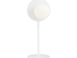 Tafellamp Slaumal Wit Ø15 cm