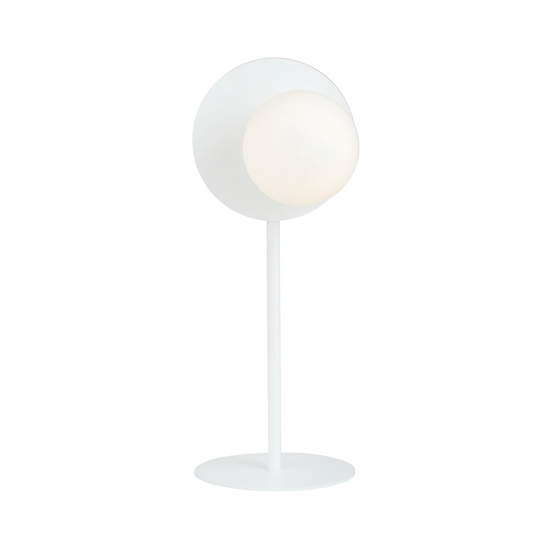 Tafellamp Slaumal Wit Ø15 cm