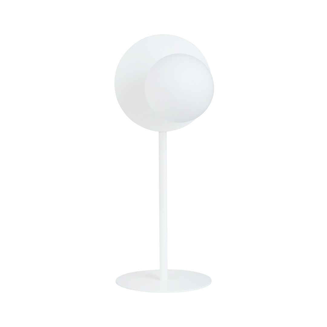 Tafellamp Slaumal Wit Ø15 cm - Afbeelding 2