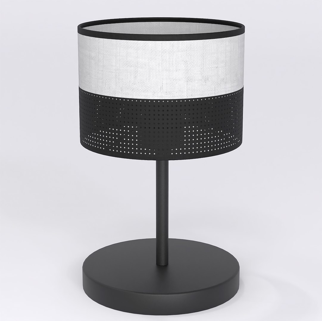 Tafellamp Meerum Zwart Ø20 cm