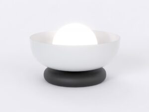 Tafellamp Juskan Grijs Ø10 cm