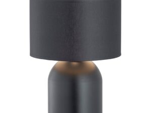 Tafellamp Fenni Zwart Ø25 cm