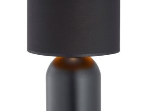 Tafellamp Gaultora Zwart Ø25 cm