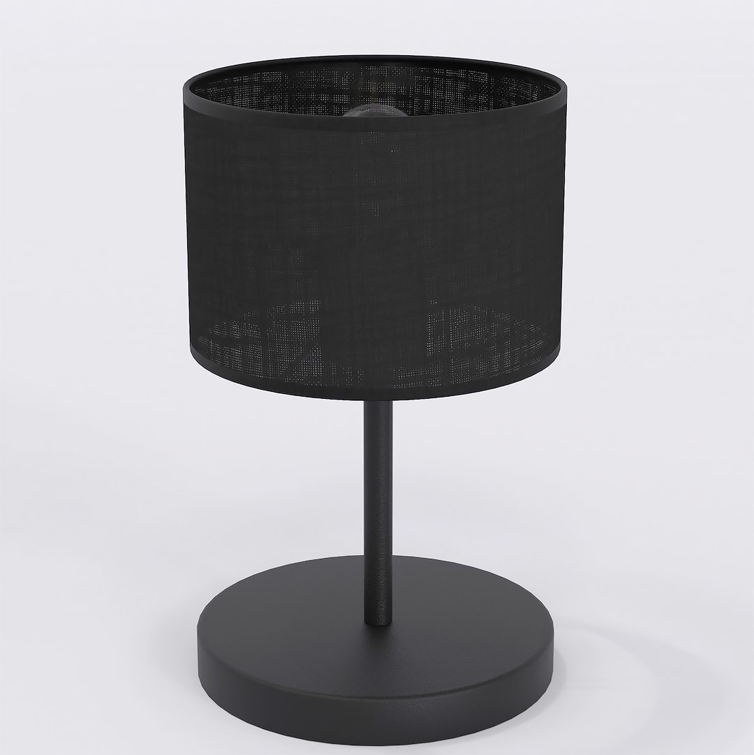 Tafellamp Baasto Zwart Ø20 cm