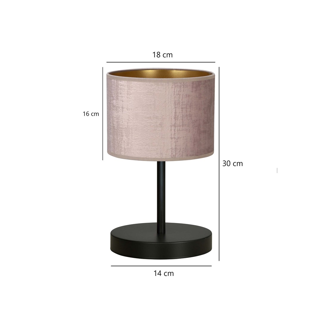 Tafellamp Haaltos Zwart Ø20 cm - Afbeelding 5